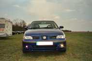 Photo de l'Ibiza Cupra Bleu impérial