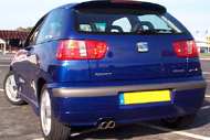 Photo de l'Ibiza Cupra Bleu impérial