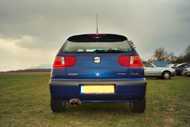 Photo de l'Ibiza Cupra Bleu impérial