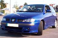Photo de l'Ibiza Cupra Bleu impérial