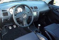 Photo de l'intérieur de l'Ibiza Cupra