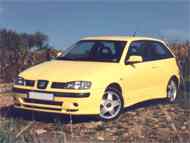 Photo de l'Ibiza Cupra Jaune Ovni