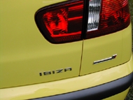 Photo de l'Ibiza Cupra Jaune Ovni