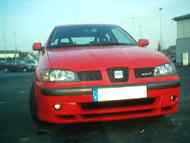 Photo de l'Ibiza Cupra Rouge Flash