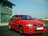 Photo de l'Ibiza Cupra Rouge Flash