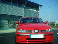 Photo de l'Ibiza Cupra Rouge Flash