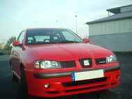 Photo de l'Ibiza Cupra Rouge Flash